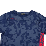 Youth Skyline Short Sleeve Jersey Scrubland Steel Blue