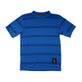 Youth Skyline Ride Short Sleeve Tee Washed Out Cobalt