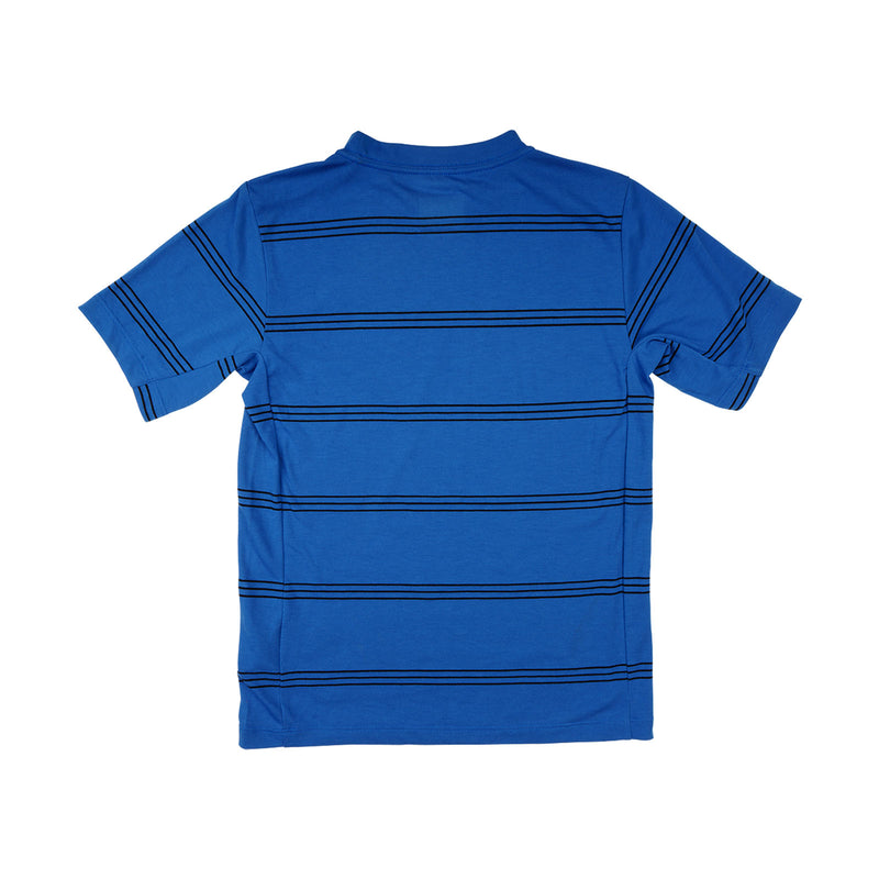 Youth Skyline Ride Short Sleeve Tee Washed Out Cobalt