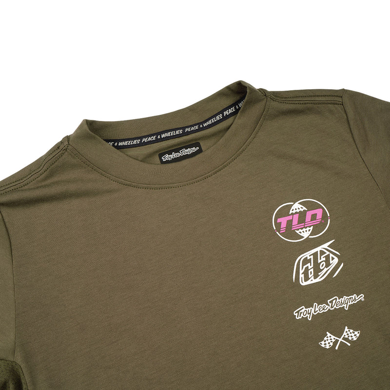 Youth Skyline Ride Short Sleeve Tee Worldwide Caper