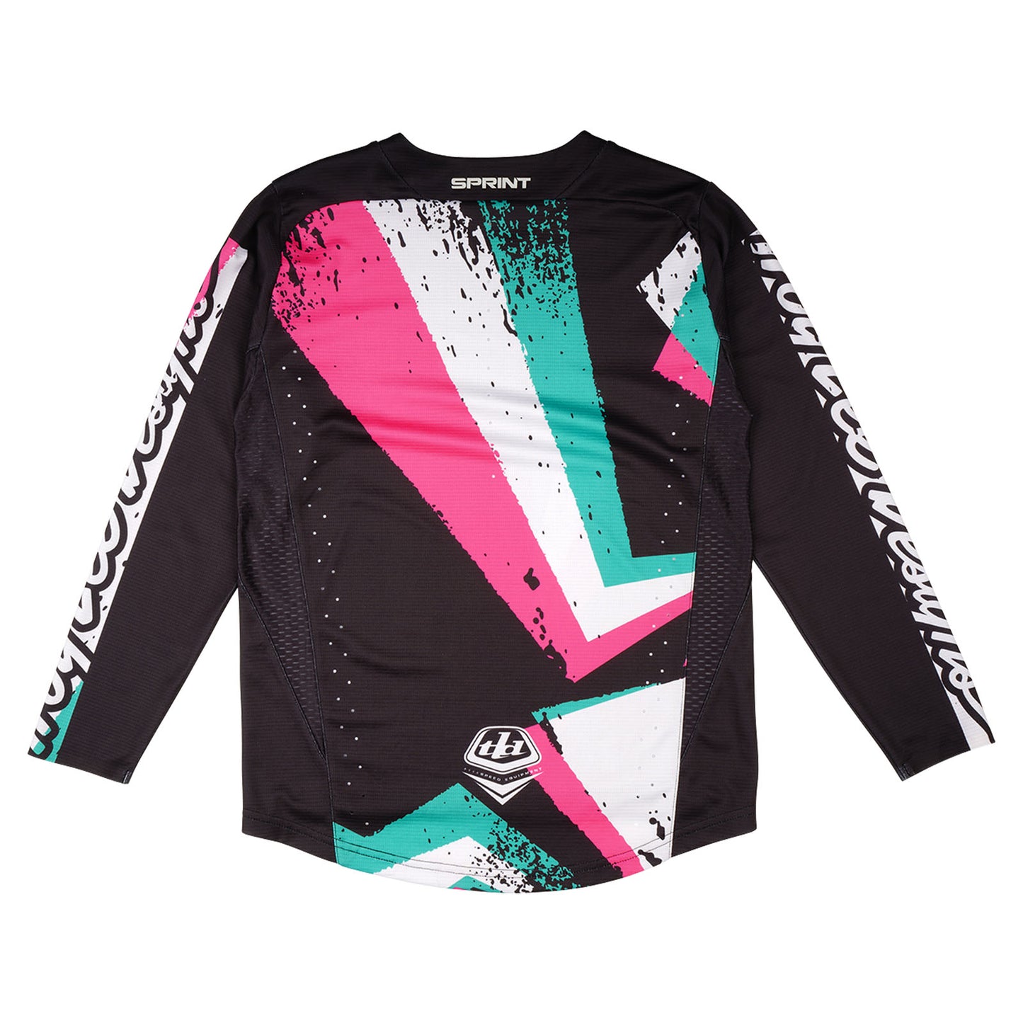 Youth Sprint Jersey Full Pull Black