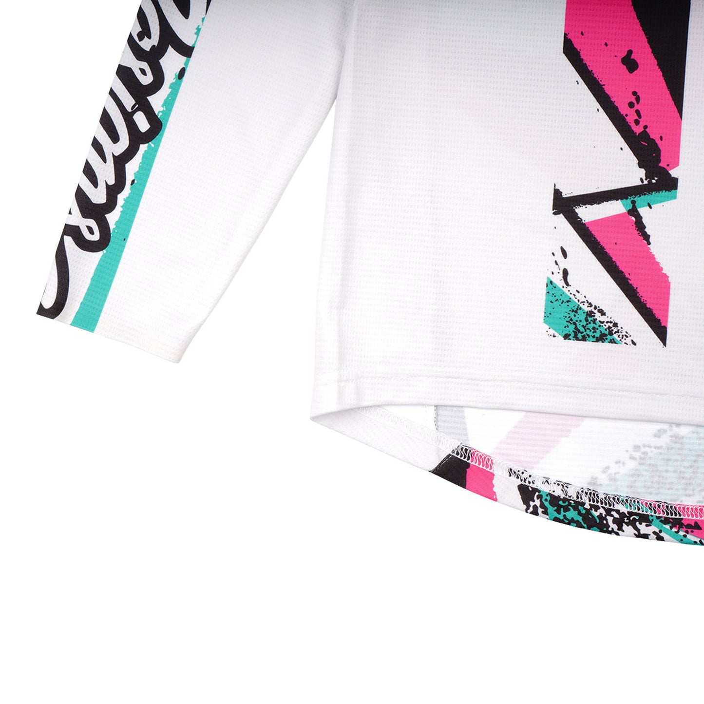 Youth Sprint Jersey Full Pull Chalk – Troy Lee Designs