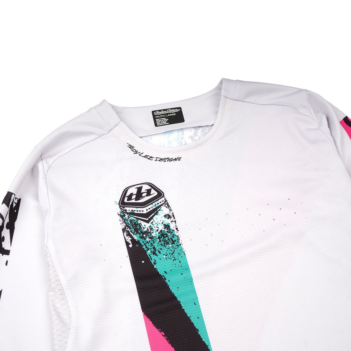 Youth Sprint Jersey Full Pull Chalk