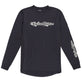 Youth Ruckus Long Sleeve Ride Tee Burn Out Carbon