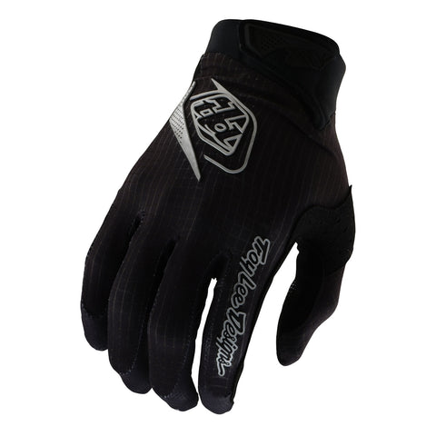 Troy Lee Designs AIR Gloves — Fade Black/White, Breathable & Grippy (XX-Large)