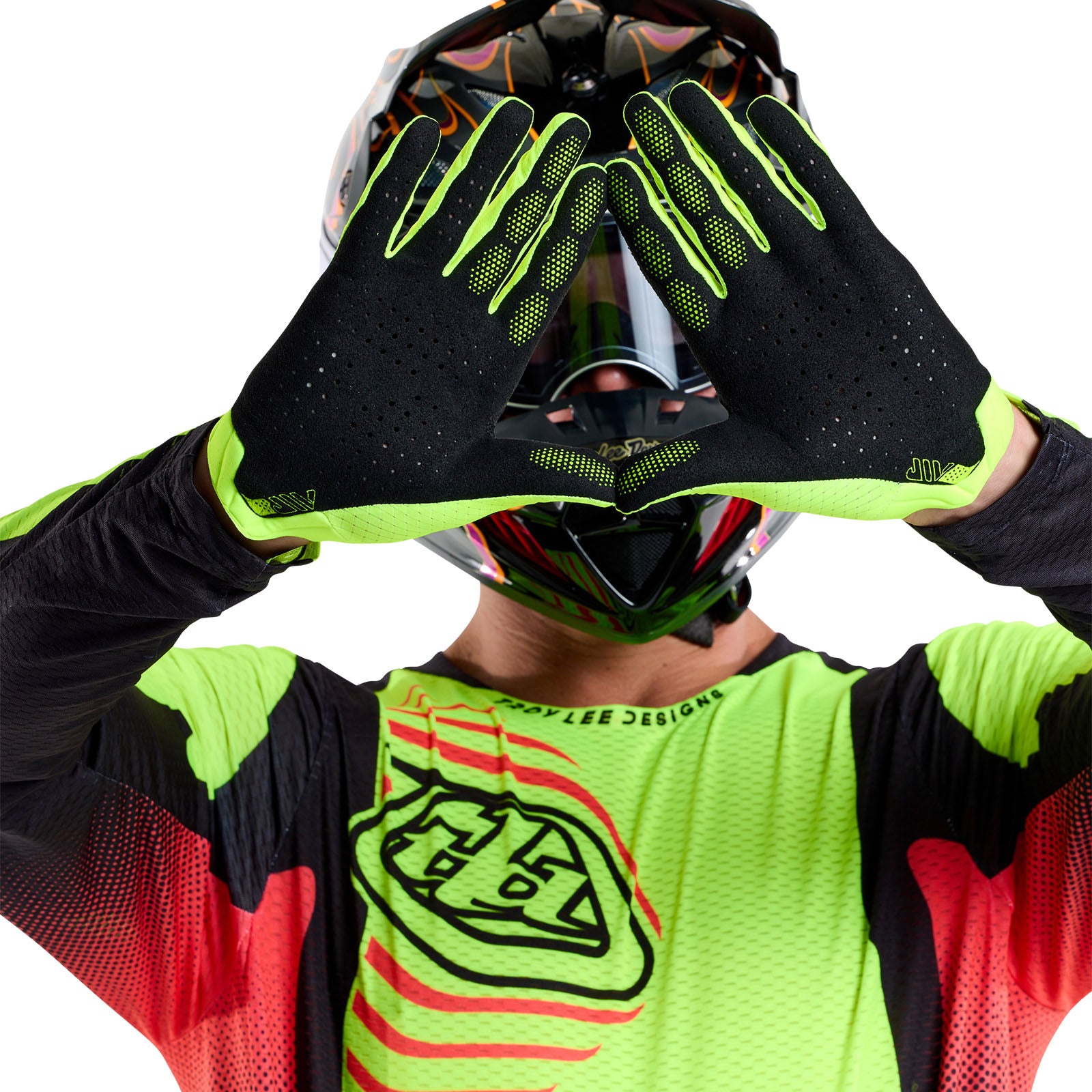 Air Glove Mono Flo Yellow – Troy Lee Designs