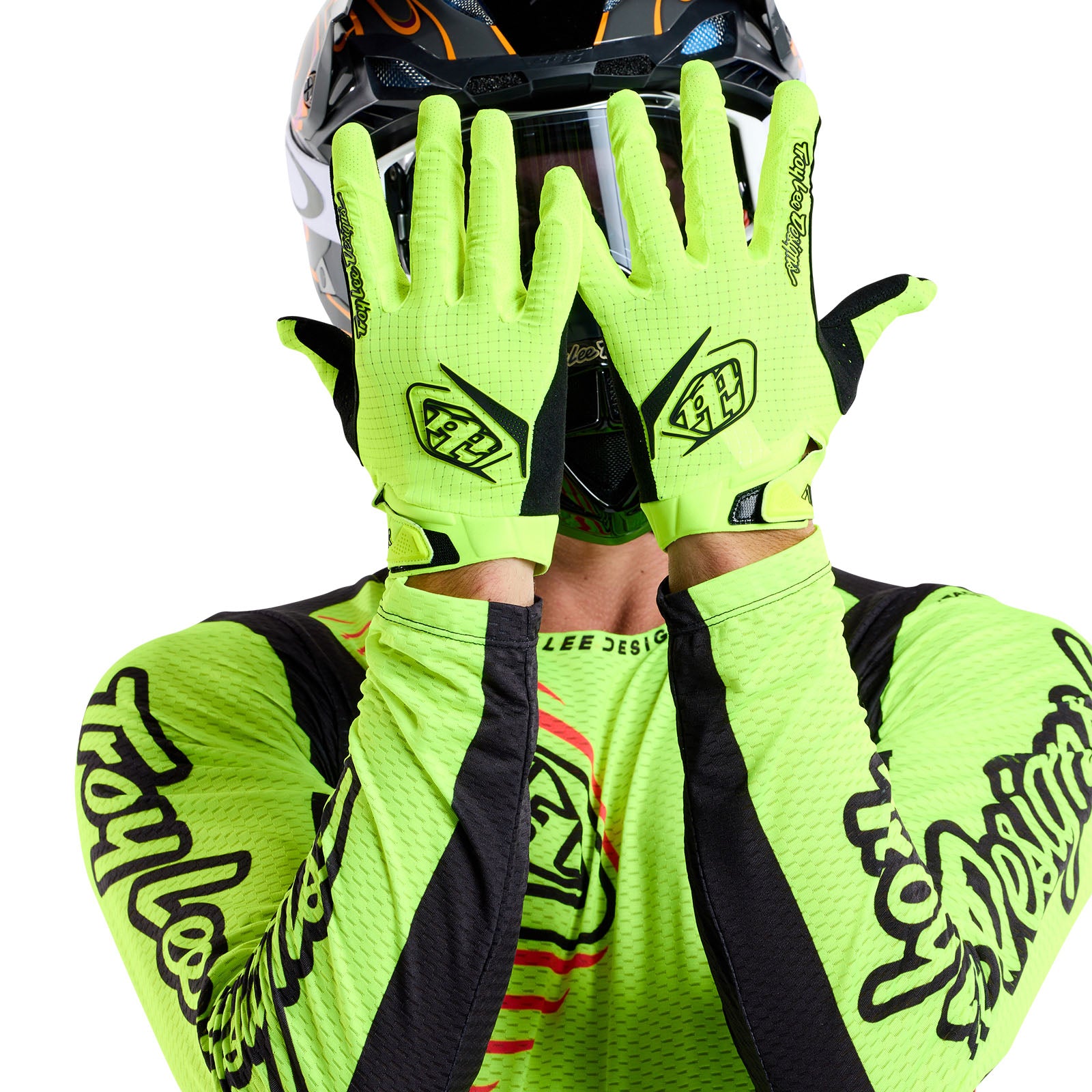 Air Glove Mono Flo Yellow – Troy Lee Designs
