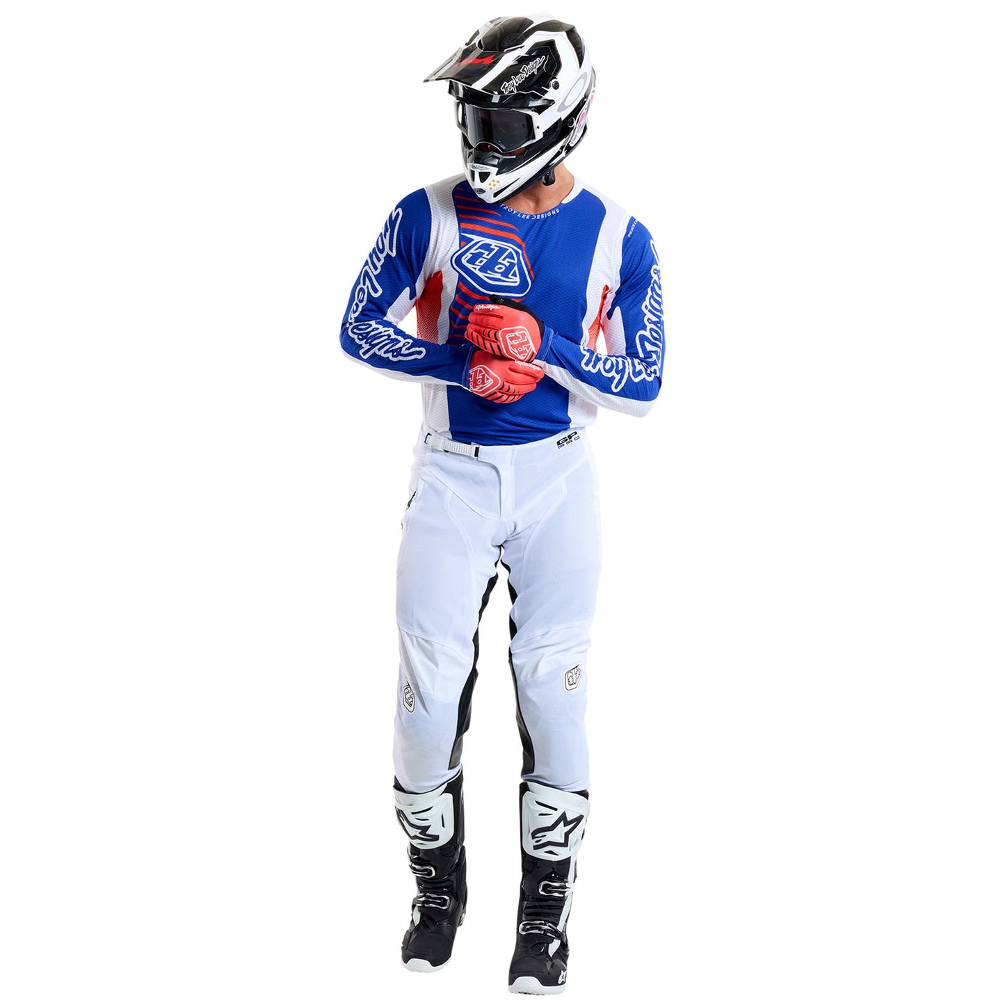 GP Pro Air Jersey Ripple Blue / Orange