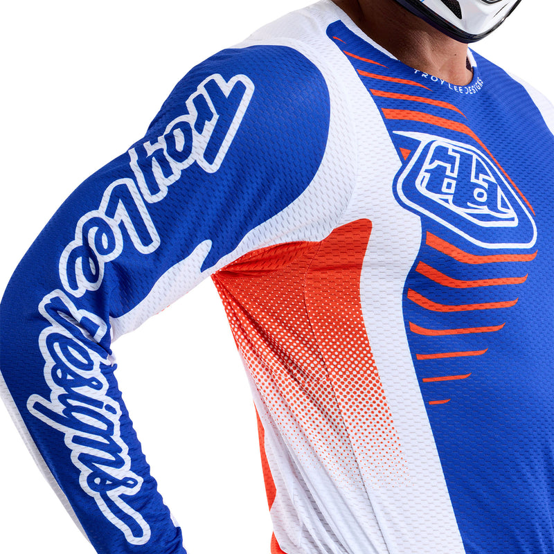 GP Pro Air Jersey Ripple Blue / Orange