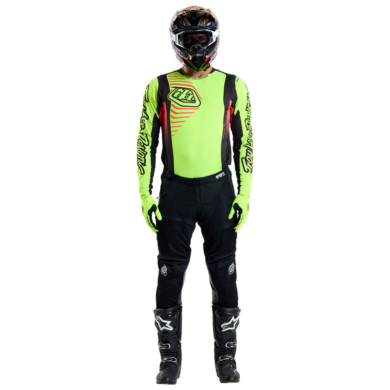 GP Pro Air Jersey Ripple Glo Yellow / Infra Red