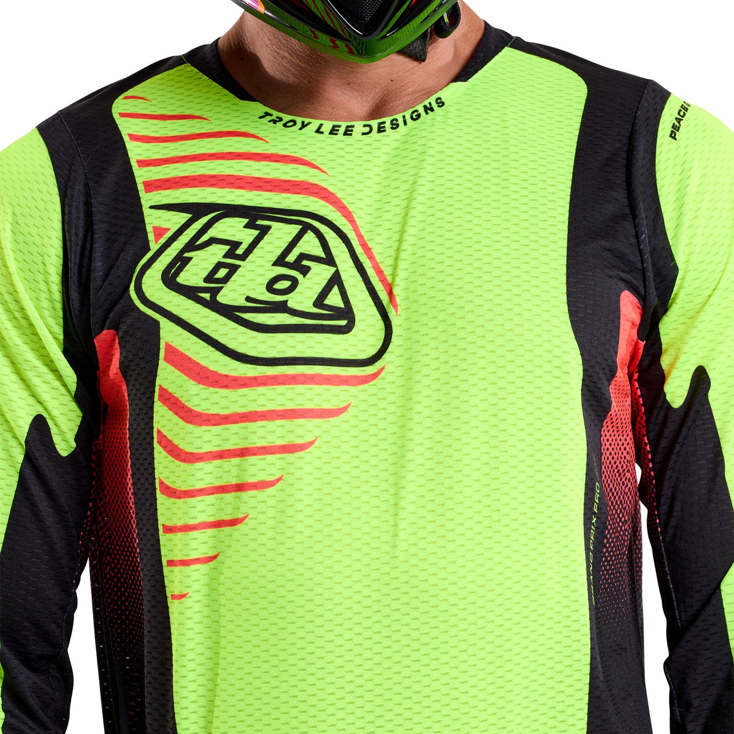 GP Pro Air Jersey Ripple Glo Yellow / Infra Red