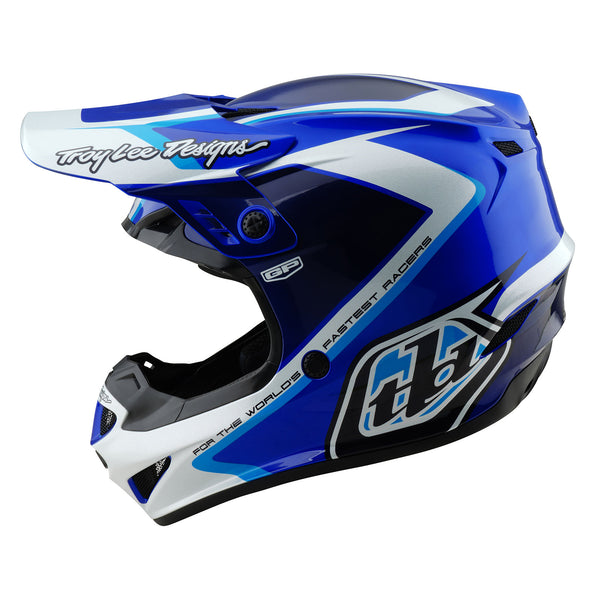 GP Helmet Shutter Blue – Troy Lee Designs