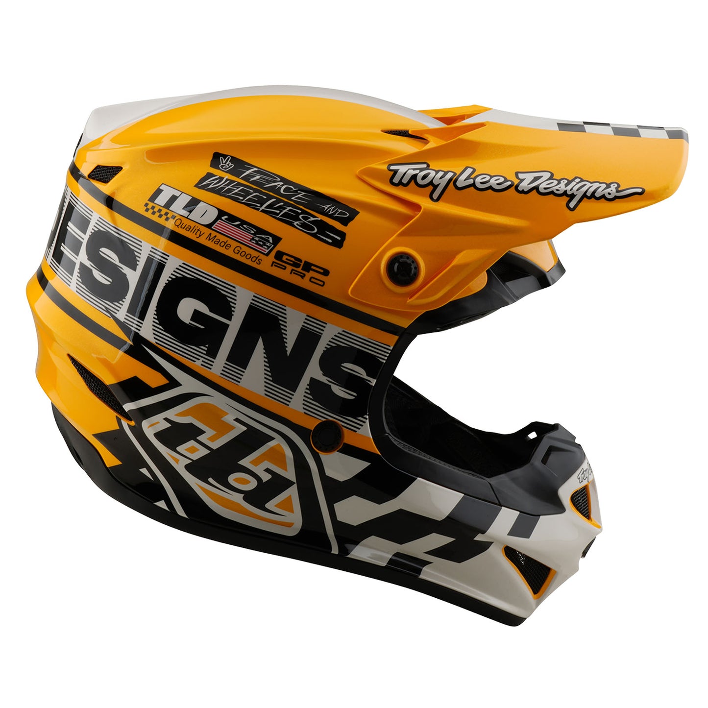GP Pro Helmet Fifty-50 White / Gold