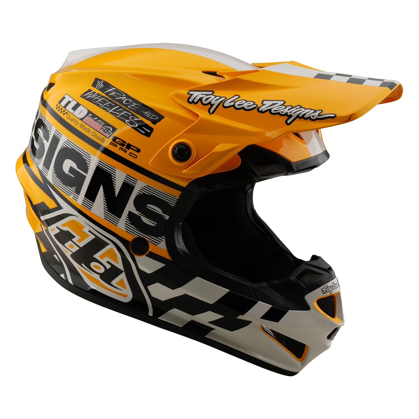 GP Pro Helmet Fifty-50 White / Gold