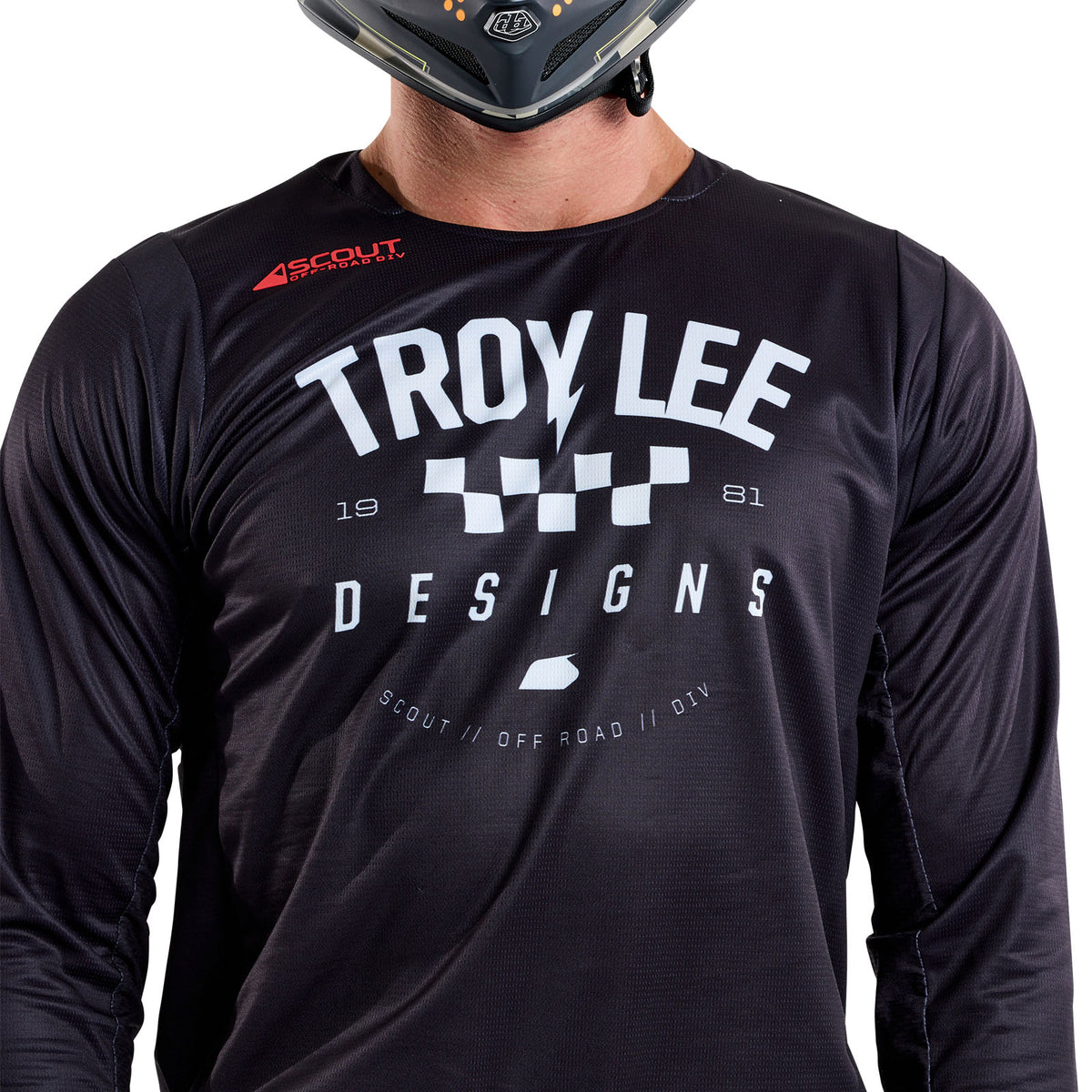 Jersey Ripper Scout GP Jersey Ripper Black – Troy Lee Designs