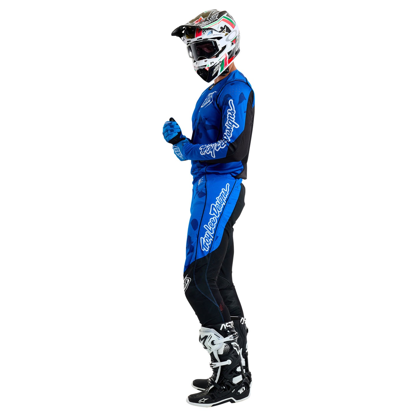 SE Pro Jersey Blotted Bright Blue