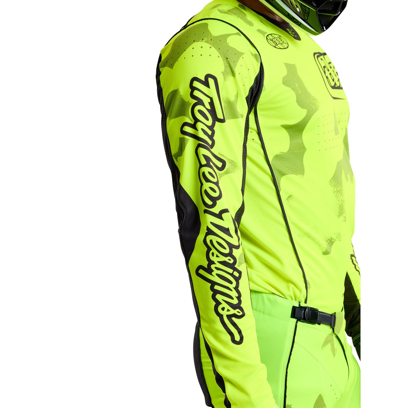 SE Pro Jersey Blotted Flo Yellow – Troy Lee Designs