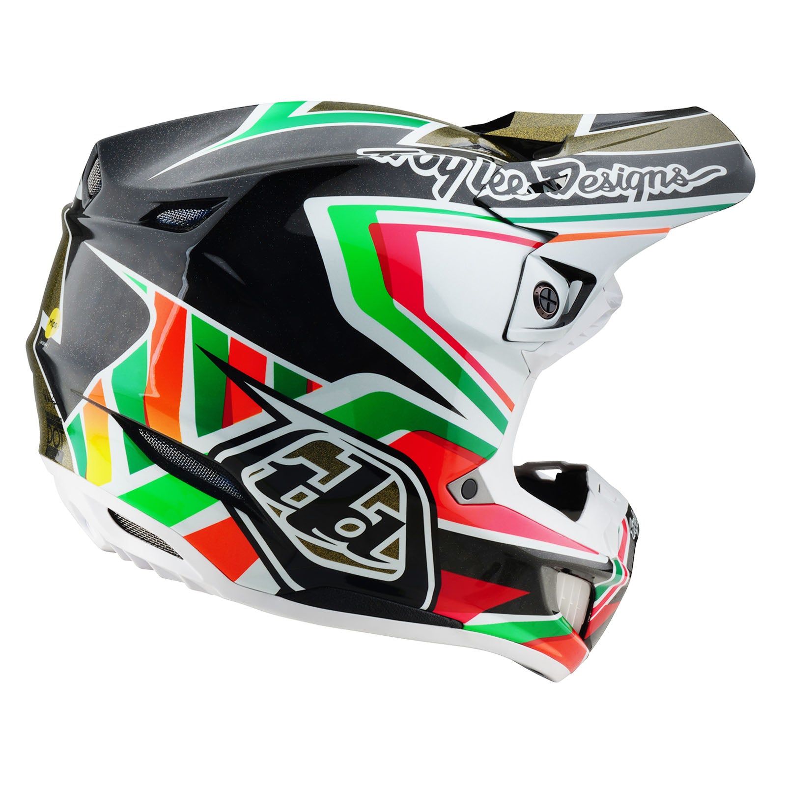 SE5 Carbon Helmet Labyrinth Black – Troy Lee Designs