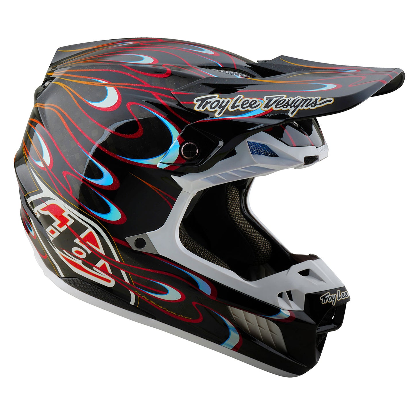 SE5 Carbon Helmet Torched Black / Red