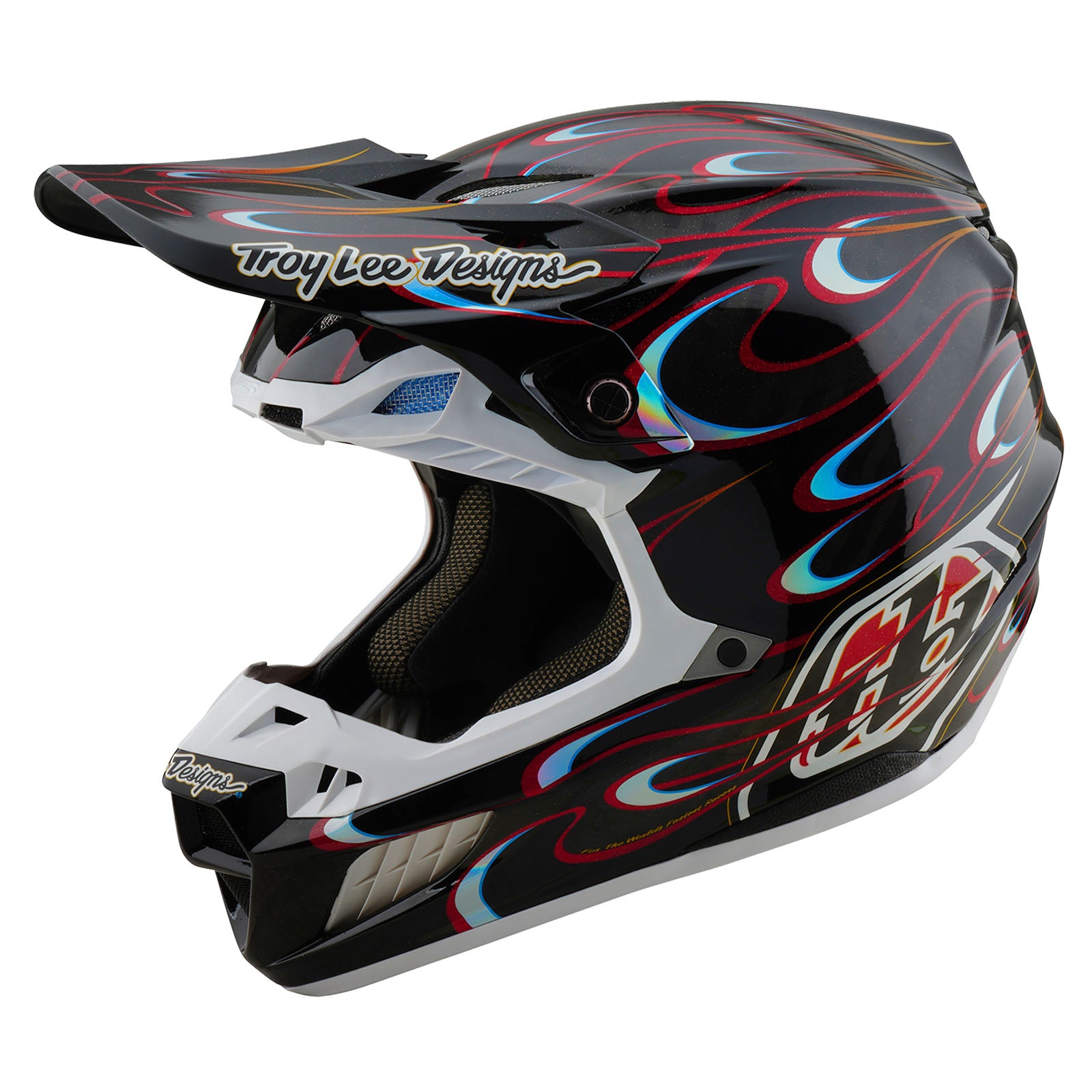 ドロマーゼーロ SE5 Carbon Helmet Torched Black / Red – Troy Lee Designs
