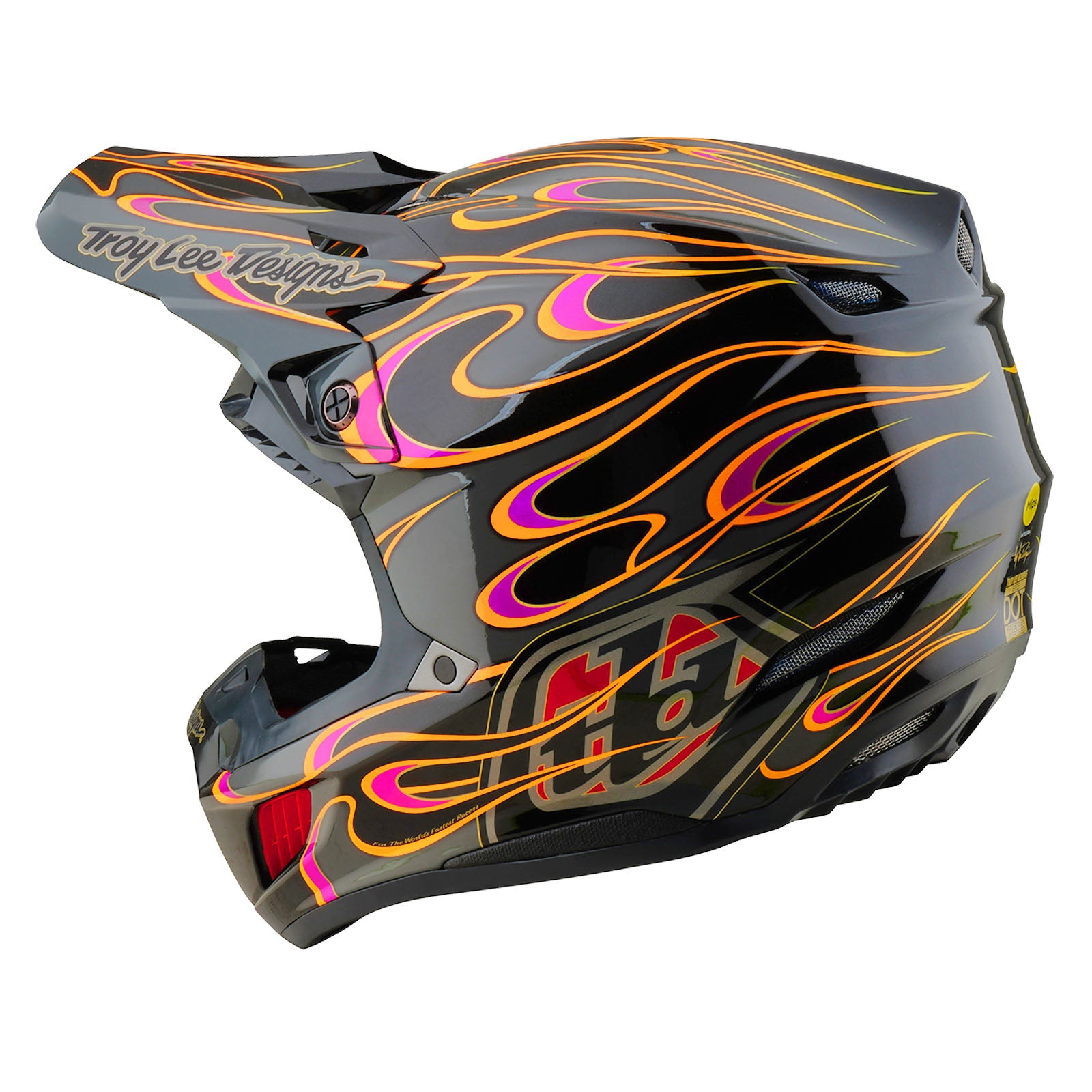 SE5 Composite Helmet Torched Black / Gray – Troy Lee Designs