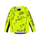 Youth GP Pro Jersey Blotted Flo Yellow
