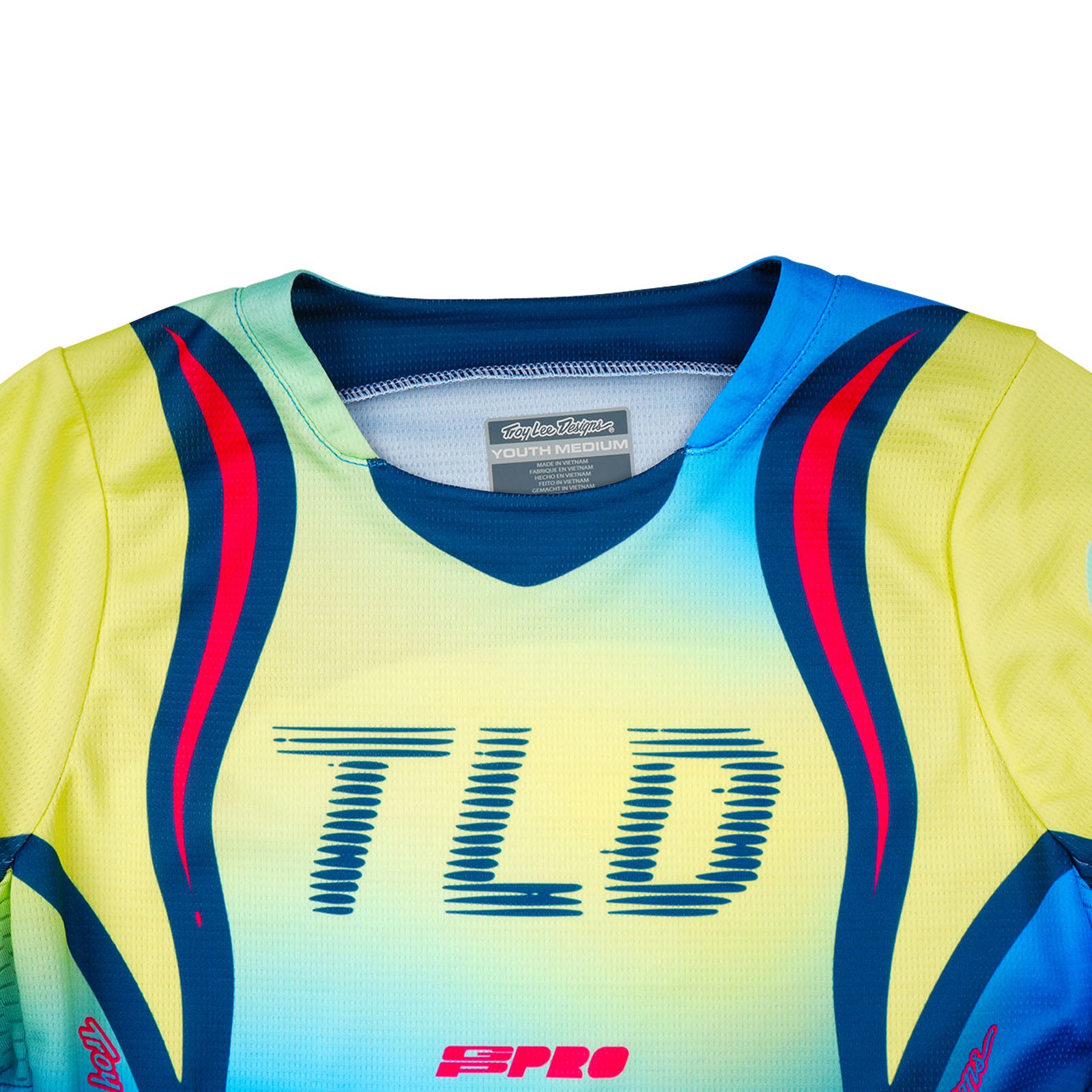 ロンT navy×light yellow 38 Youth GP Pro Jersey Drip Glo Yellow / Dark Navy – Troy Lee Designs