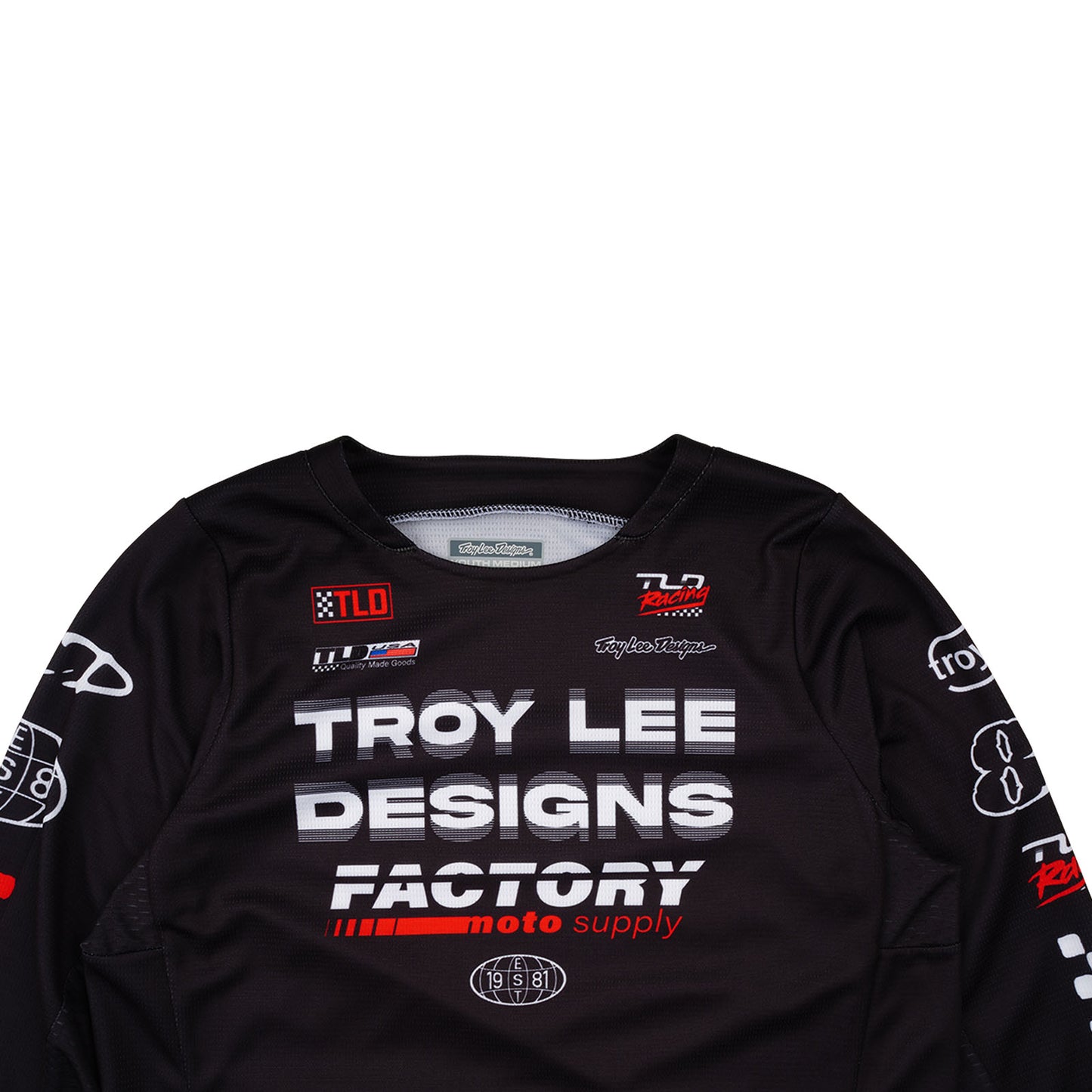 Youth GP Pro Jersey Factory Black