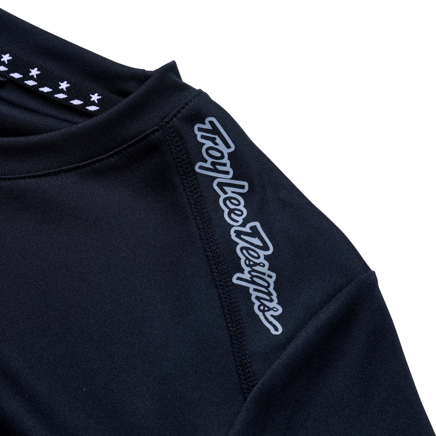 Womens Lilium Short Sleeve Jersey Mono Black