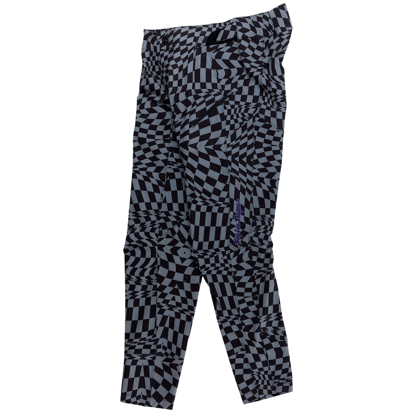 Womens Lilium Pant Twisted Checkers Black