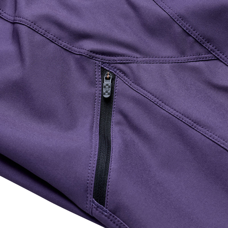 Womens Lilium Short Shell Solid Deep Purple – Troy Lee Designs