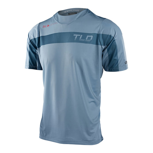 Skyline SS Jersey Jet Fuel Ice Blue
