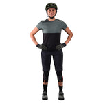 Womens Lilium SS Jersey Block Green / Black