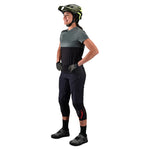 Womens Lilium SS Jersey Block Green / Black