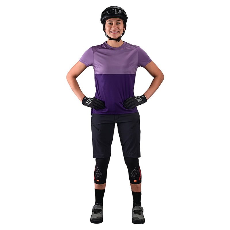 Womens Lilium SS Jersey Block Orchid / Purple