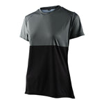 Womens Lilium SS Jersey Block Green / Black