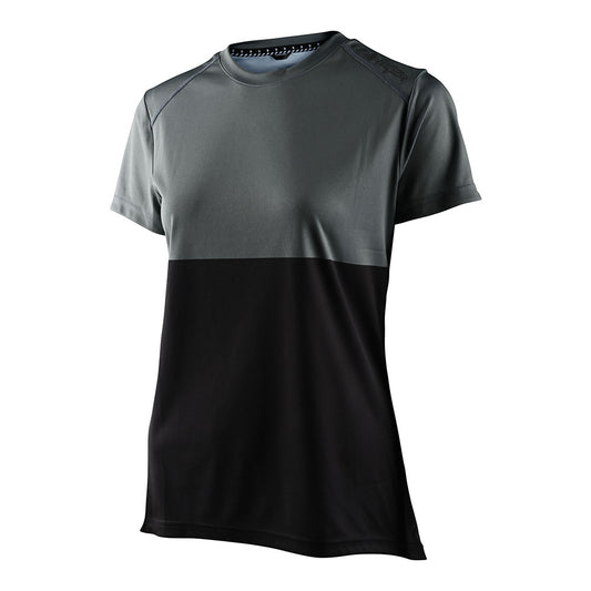 Womens Lilium SS Jersey Block Green / Black