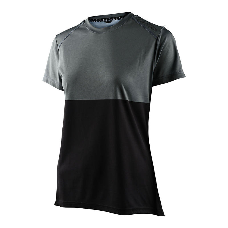 Womens Lilium SS Jersey Block Green / Black