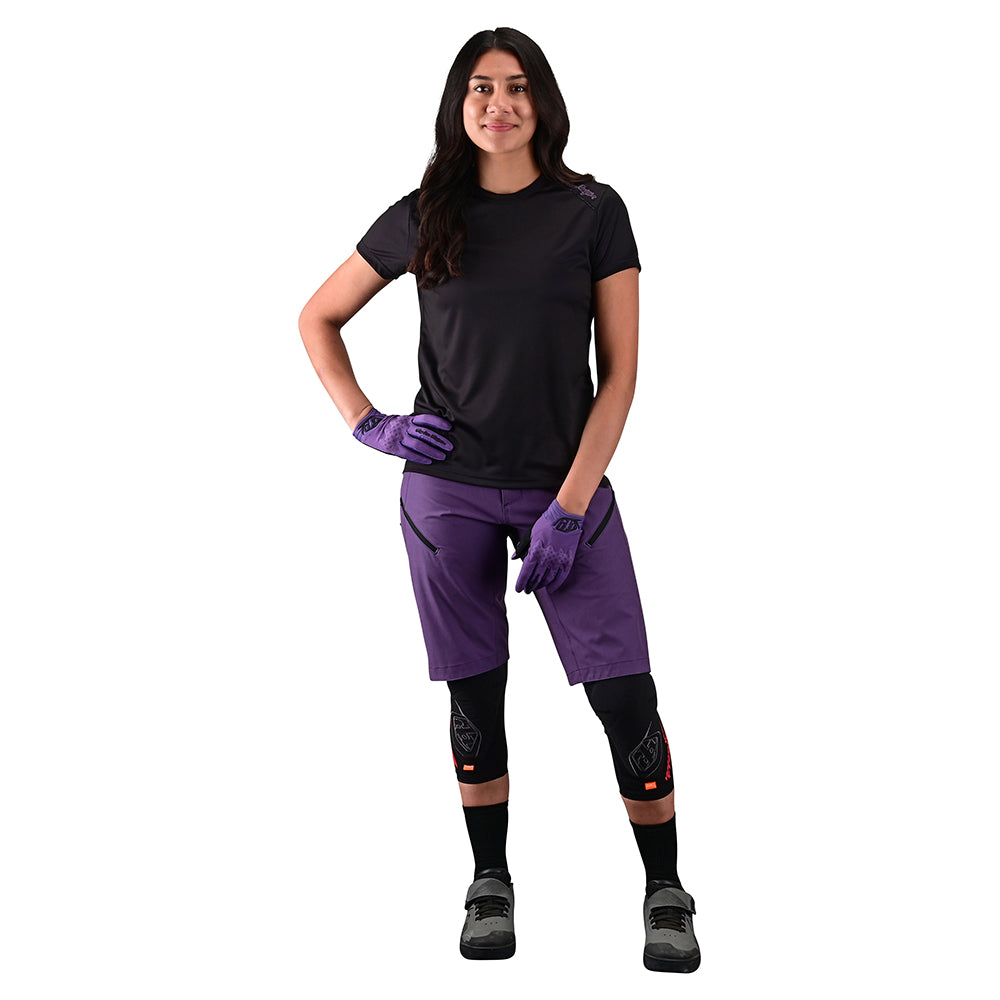 Womens Lilium Short No Liner Solid Orchid