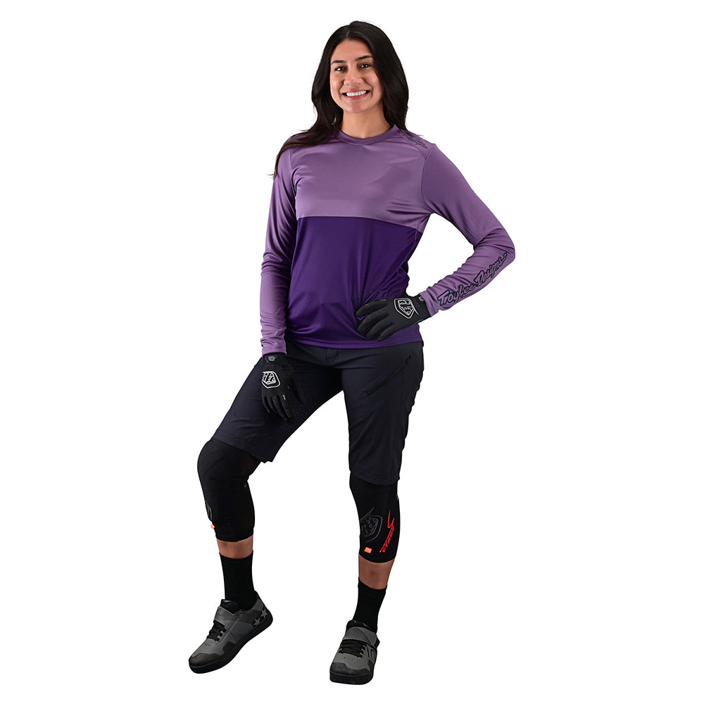 Womens Lilium LS Jersey Block Orchid / Purple – Troy Lee Designs
