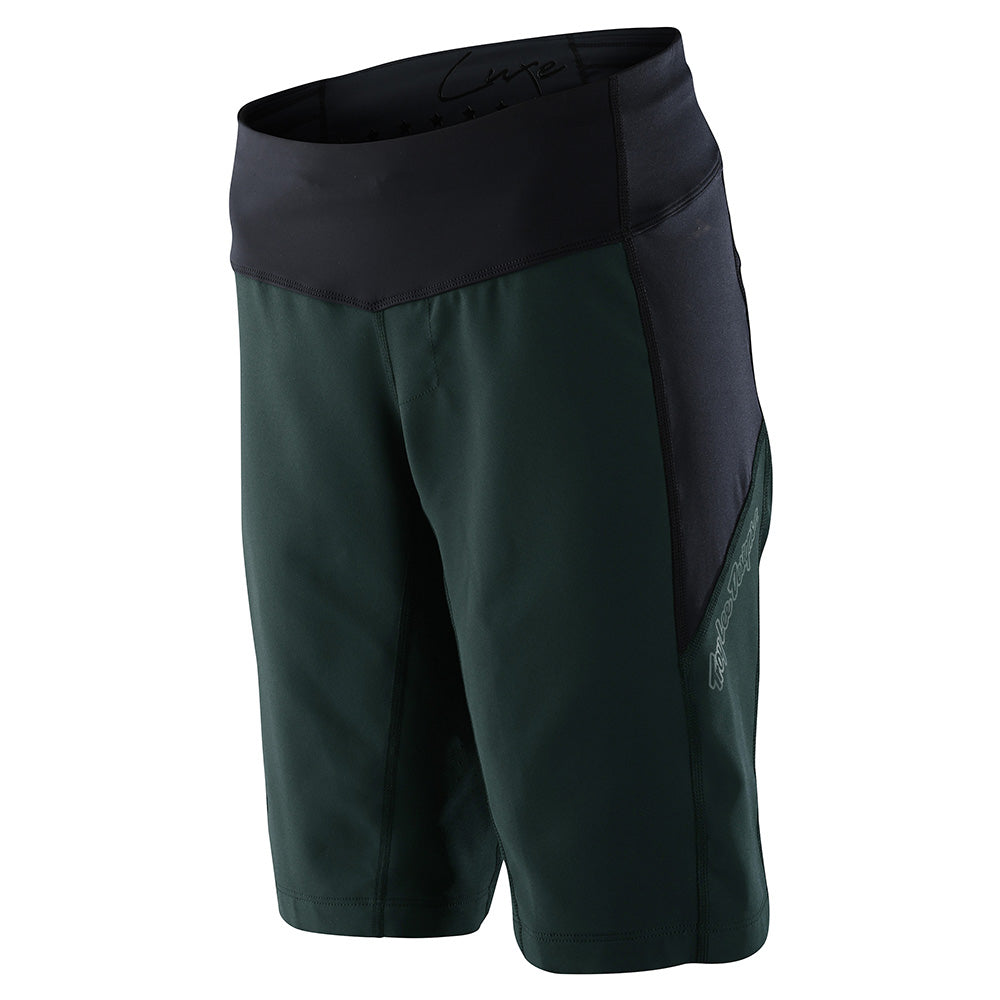 Womens Luxe Short No Liner Solid Steel Green – Troy Lee Designs