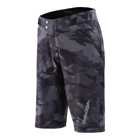 Ruckus Short W/Liner Spray Camo Black