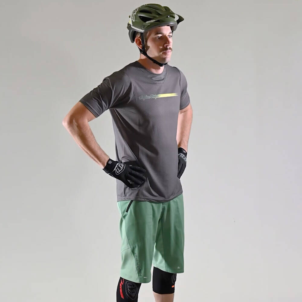 Troy Lee Designs Skyline Air Long-Sleeve Jersey - Men's Windward, S Troy Lee Designs Skyline Air Shorts - Shell Only