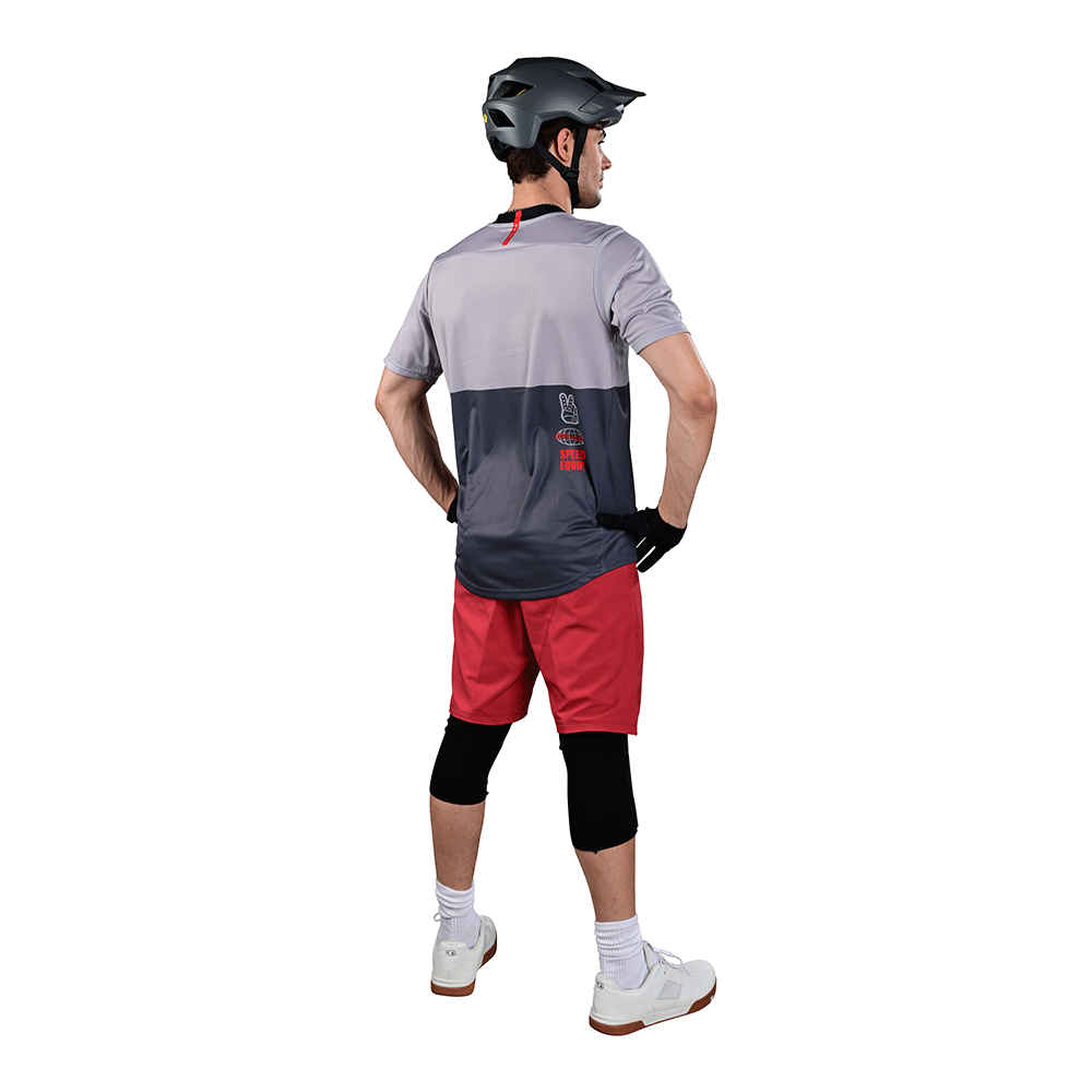 Flowline SS Jersey Scripter Charcoal