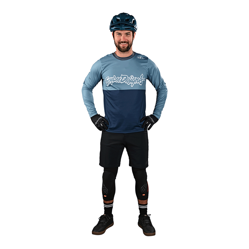 Flowline LS Jersey Scripter Windward