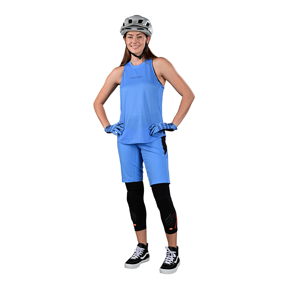 Womens Luxe Short Shell Solid Wildflower