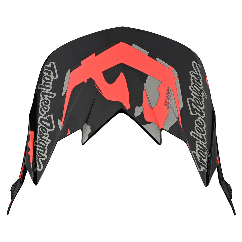 GP Visor Overload Camo Black / Rocket Red
