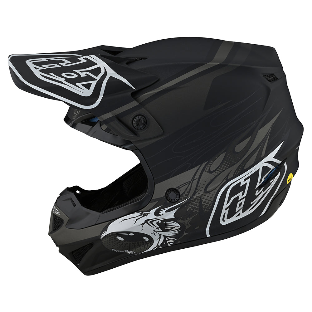 Youth SE4 Polyacrylite Helmet Skooly Black