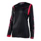 Womens GP Jersey Mono Black / Flo Red