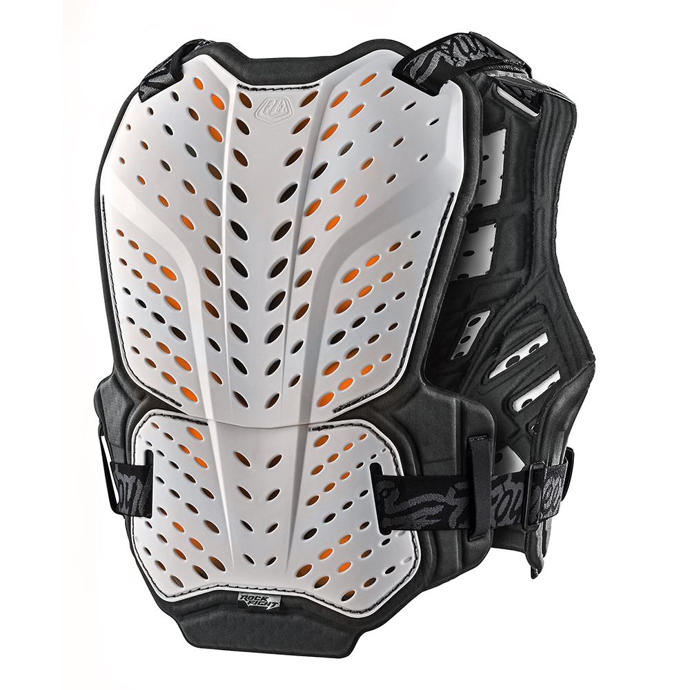 ROCKFIGHT CE CHEST PROTECTOR WHITE | Troy Lee Designs®